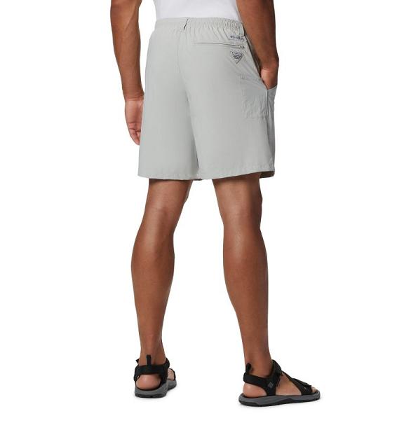 Columbia PFG Backcast III Shorts Grey For Men's NZ81457 New Zealand